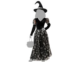 Disfraz Bruja Gris Infantil