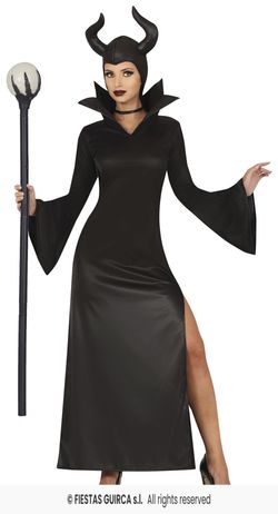 Disfraz bruja malvada malefica adulta