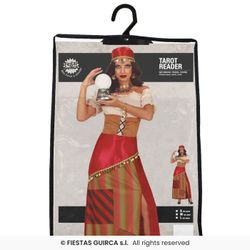Disfraz bruja pitonisa  zingara tarot