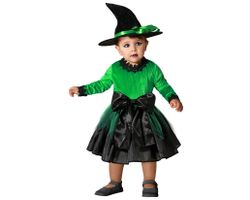Disfraz Bruja Verde Bebe