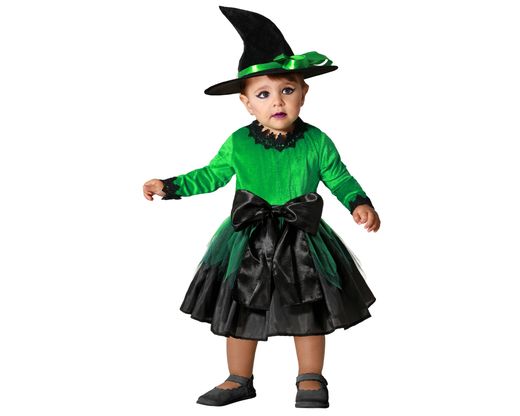 Disfraz Bruja Verde Bebe