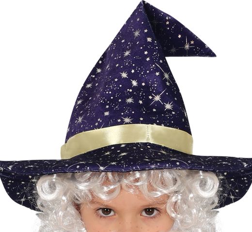 Disfraz brujo-mago infantil