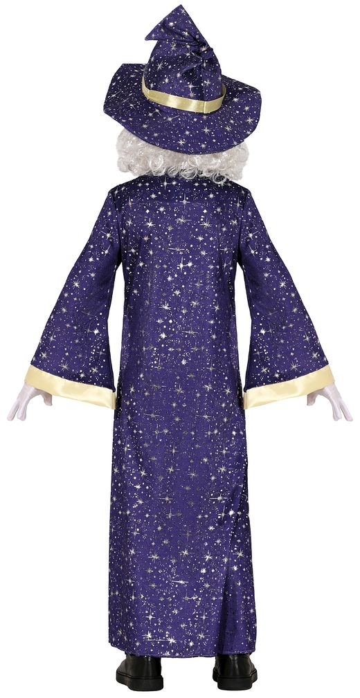 Disfraz brujo-mago infantil