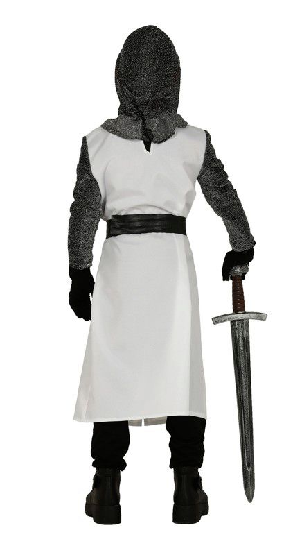 Disfraz Caballero cruzado Templario infantil