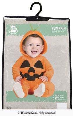 Disfraz infantil calabaza bebé