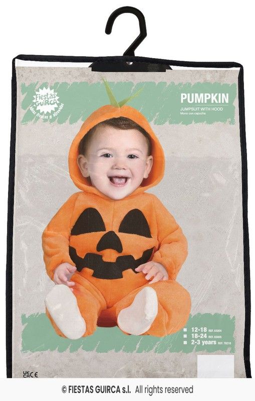 Disfraz infantil calabaza bebé