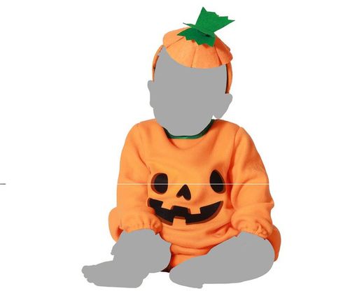 Disfraz para bebé calabaza
