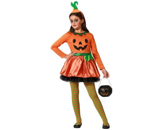 Disfraz Calabaza de niña