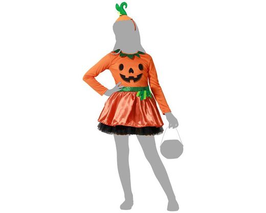 Disfraz Calabaza de niña