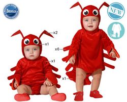 Disfraz Cangrejo Rojo Bebe