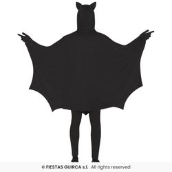 Disfraz capa de murcielago adulto