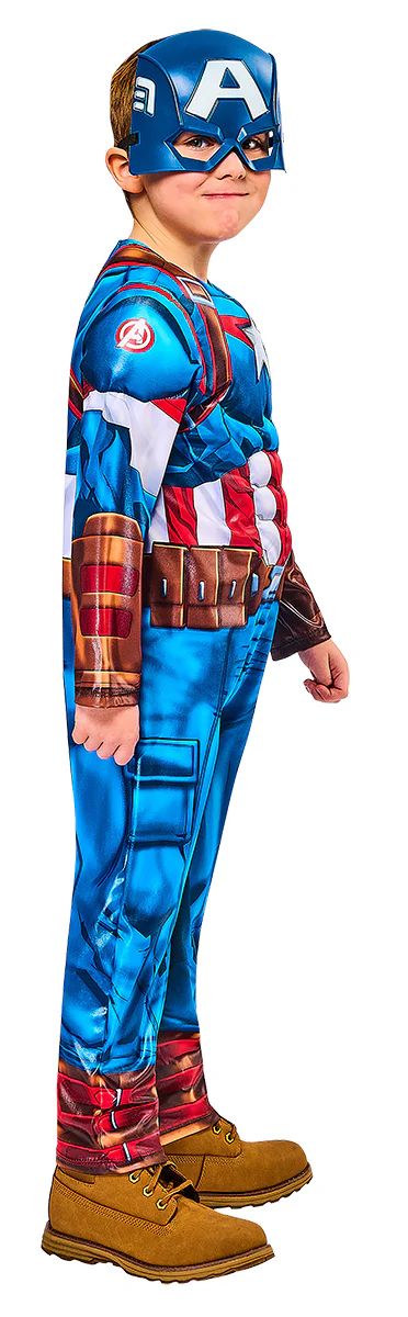 Disfraz Capitan America Black line inf (licencia oficial)