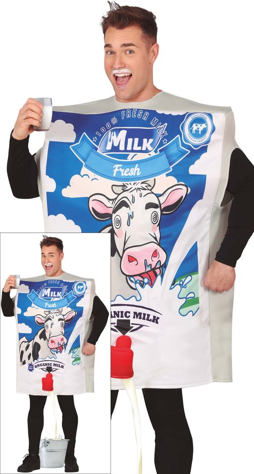 Disfraz Cartón de leche (Milk carton)