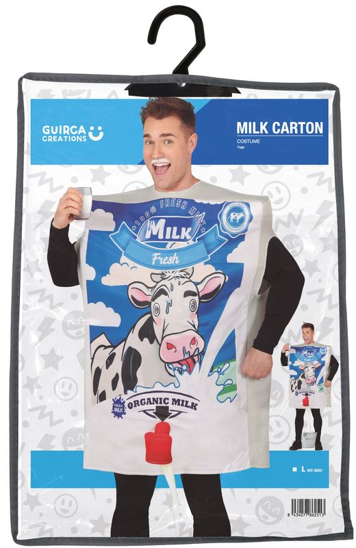 Disfraz Cartón de leche (Milk carton)