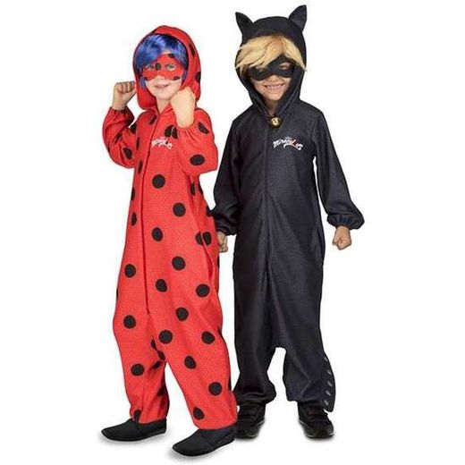 Disfraz pijama Cat Noir infantil licencia oficial