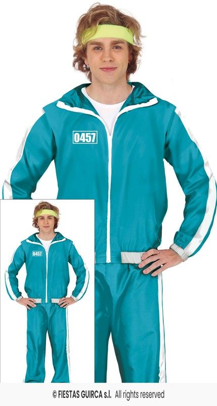 Disfraz adulto chandal juego del calamar guirca