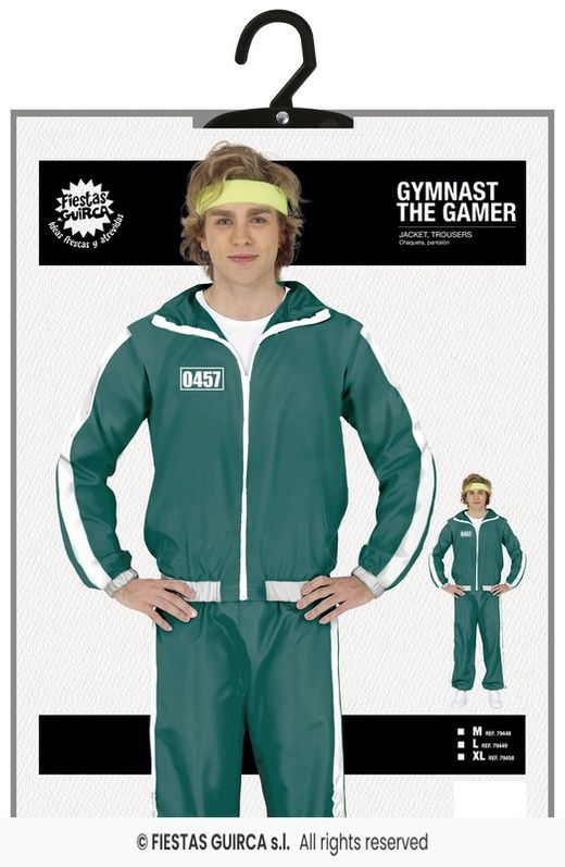 Disfraz adulto chandal juego del calamar guirca