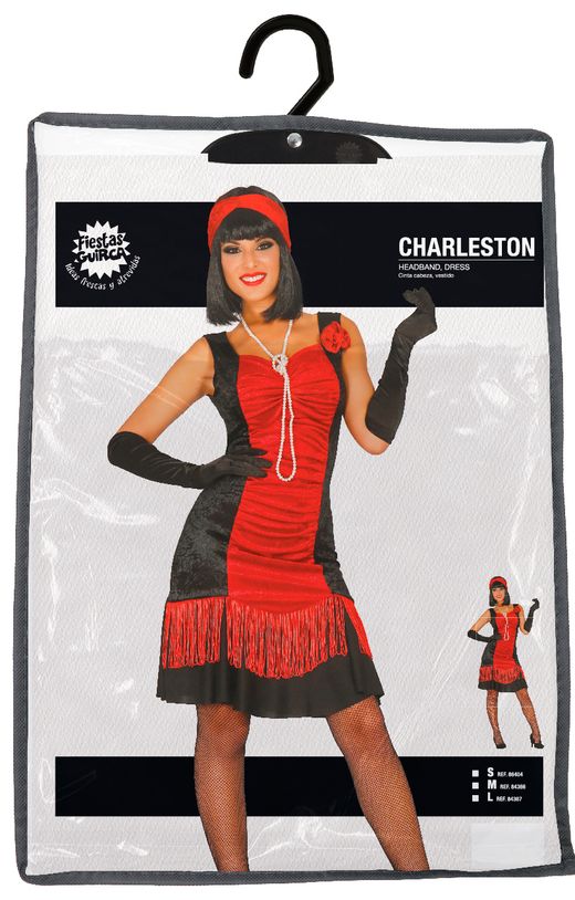 Disfraz Charleston-Cabaret adulta
