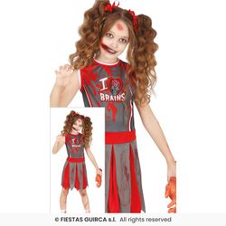 Disfraz cheerleader animadora zombi