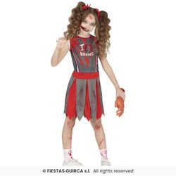 Disfraz cheerleader animadora zombi