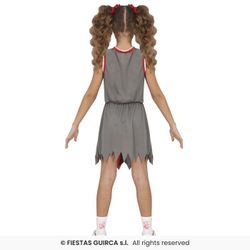 Disfraz cheerleader animadora zombi