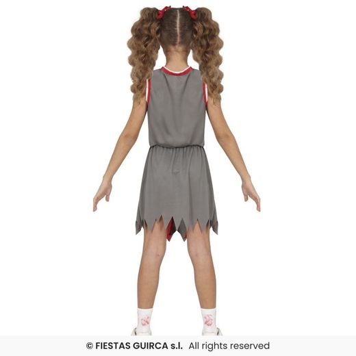 Disfraz cheerleader animadora zombi