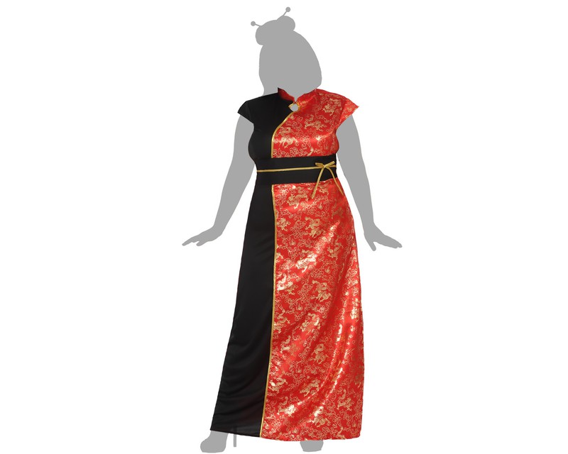 Disfraz de china talla grande - Comprar en Tienda Disfraces Bacanal