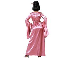 Disfraz China-Geisha kimono rosa mujer