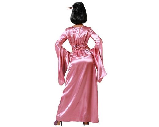 Disfraz China-Geisha kimono rosa mujer