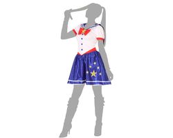 Disfraz Colegiala Anime Manga adulta