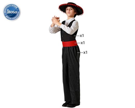 Disfraz cordobes infantil