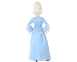 Disfraz cortesana azul infantil