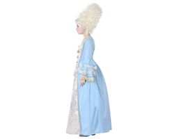 Disfraz cortesana azul infantil