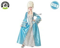 Disfraz Cortesana Vestido Azul mujer adulto