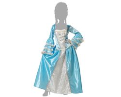 Disfraz Cortesana Vestido Azul mujer adulto