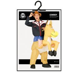 Disfraz Cowboy hinchable adulto