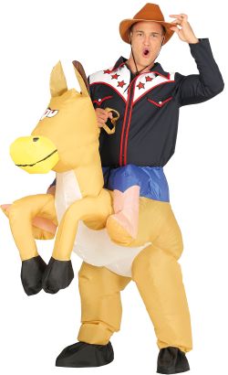 Disfraz Cowboy hinchable adulto