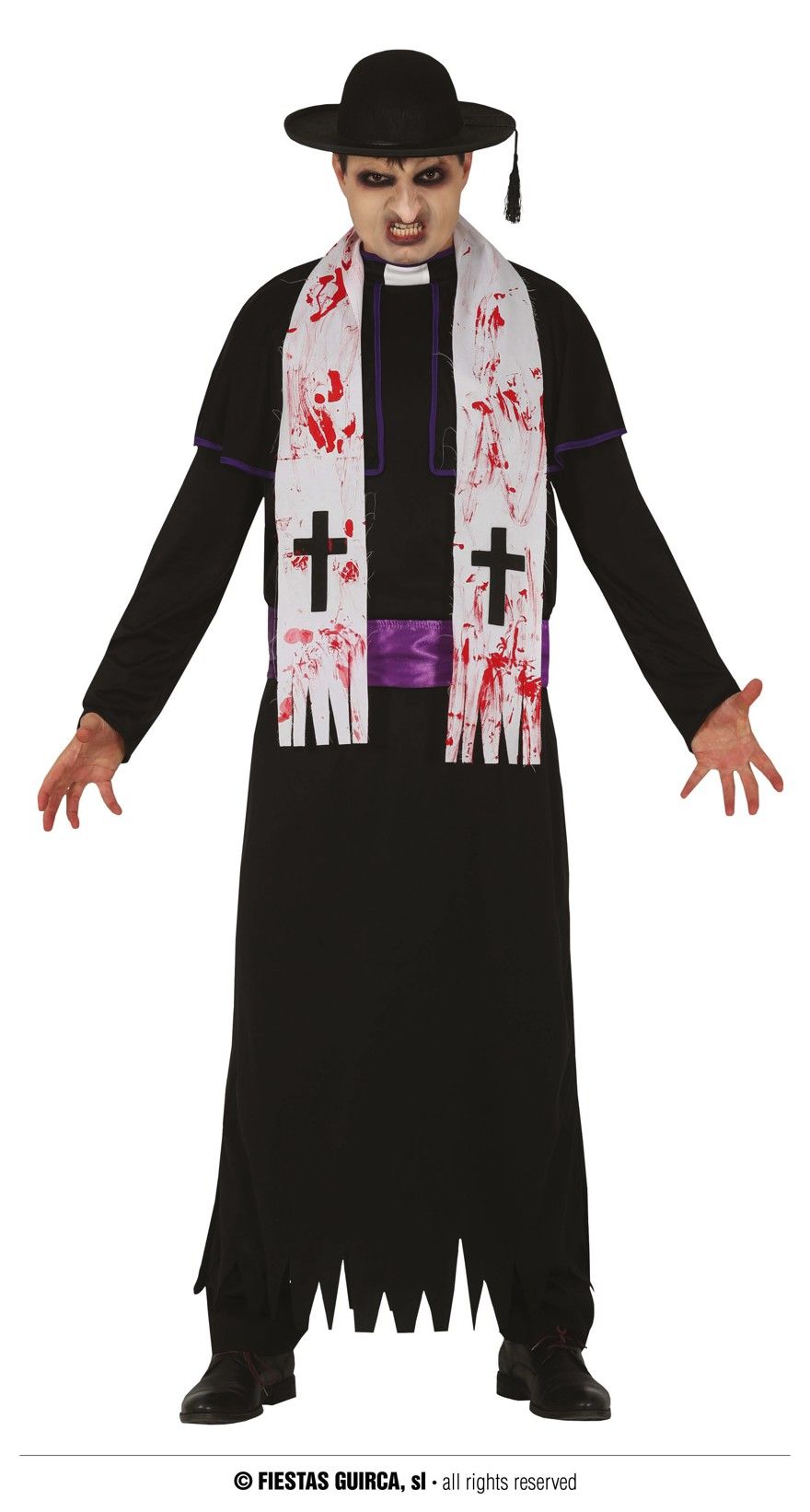 Disfraz cura zombi adulto Talla L