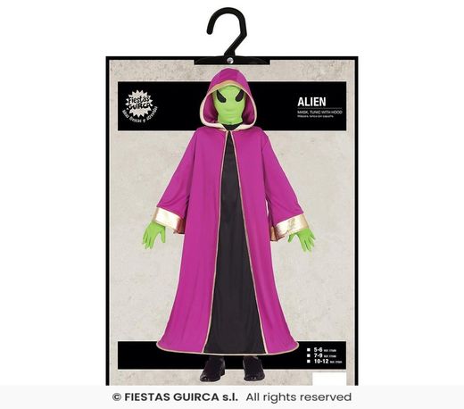 Disfraz infantil de Alien