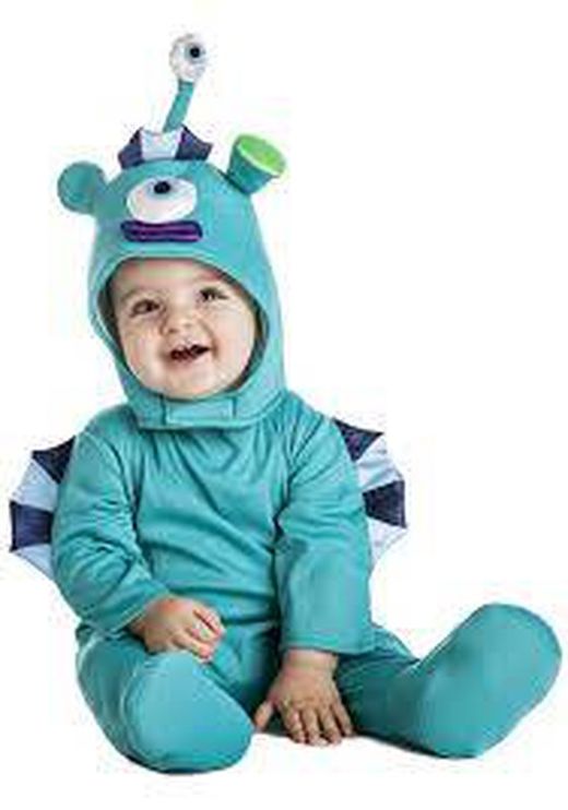 Costume de bébé extraterrestre