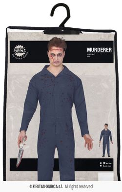 Disfraz adulto de asesino