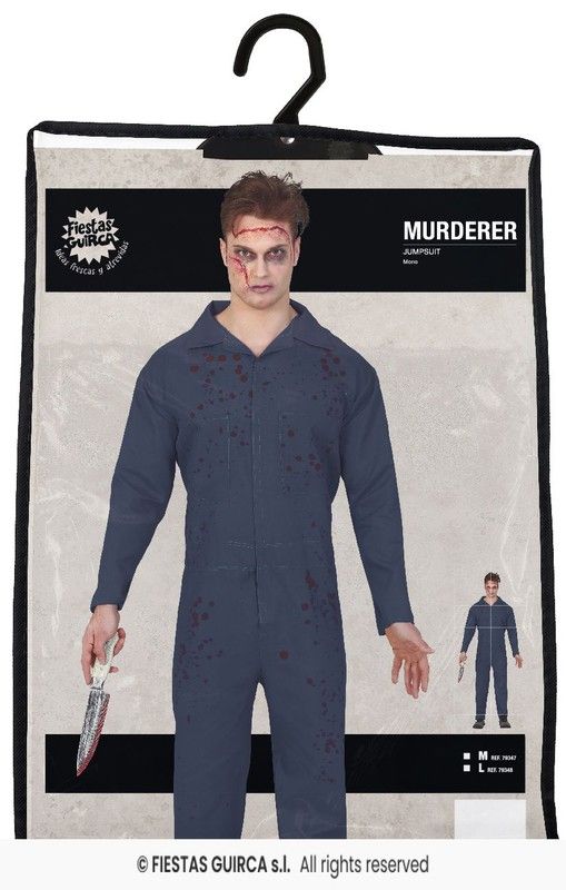 Disfraz adulto de asesino
