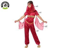 Disfraz de Bailarina Arabe Infantil