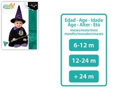 Disfraz para bebé de mago