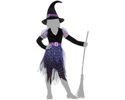 Disfraz infantil de bruja atosa
