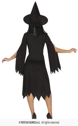 Disfraz de Bruja Negra adulta