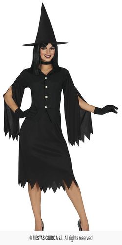 Disfraz de Bruja Negra adulta