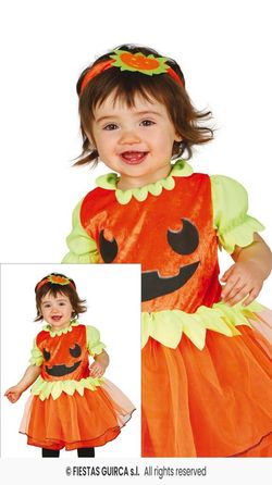 Disfraz para bebé de calabaza