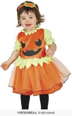 Disfraz para bebé de calabaza