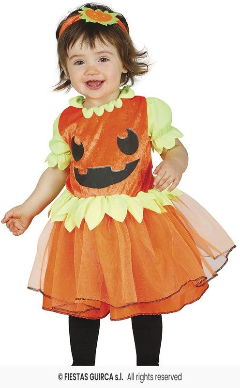 Disfraz para bebé de calabaza